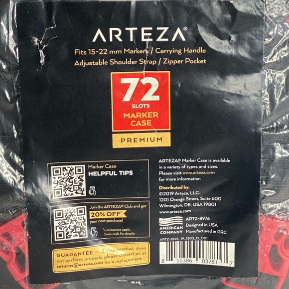 Marker Carrying Case - 72 Slot - Picture 8 of 10